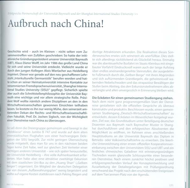 Aufbruch nach China!